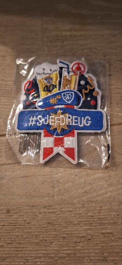 Bavaria carnaval sjafdreug patch (25326), Ophalen of Verzenden, Zo goed als nieuw, Bavaria
