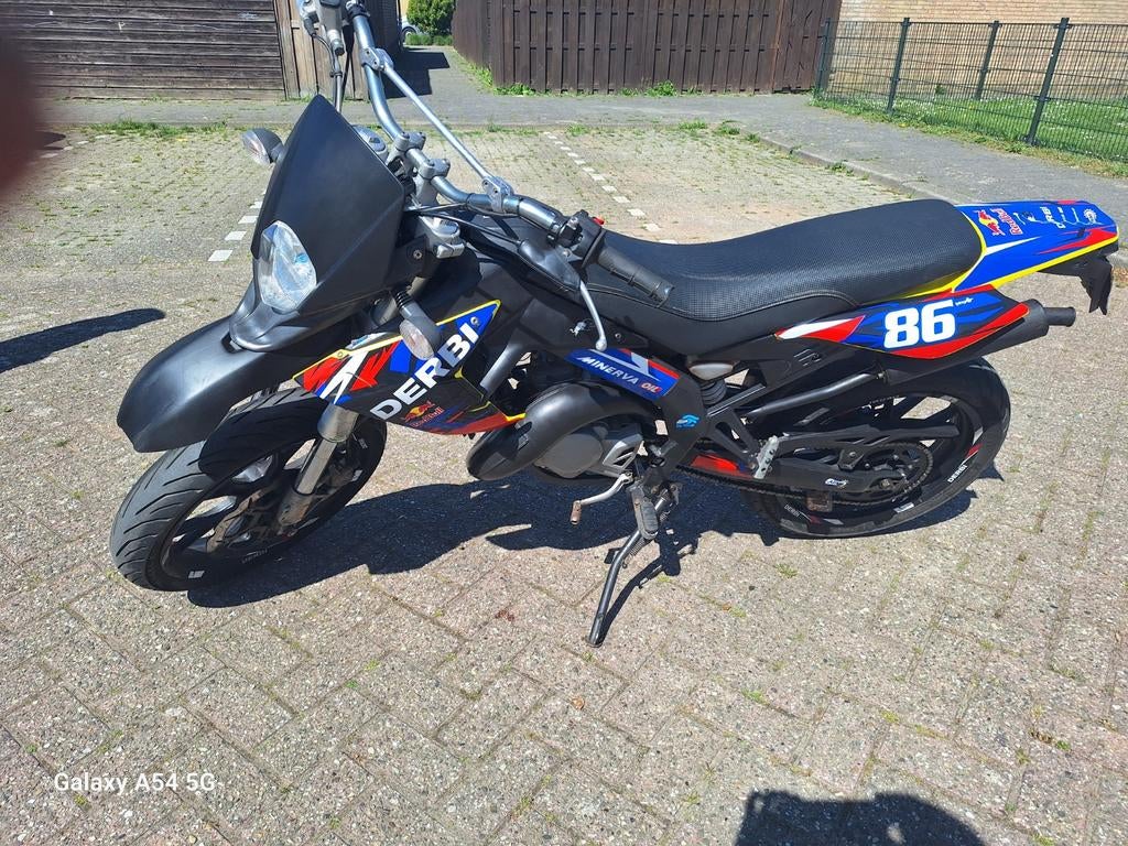 Derbi Senda uit 2008 - Nieuwe banden, remmen, ketting, Ophalen, Gebruikt