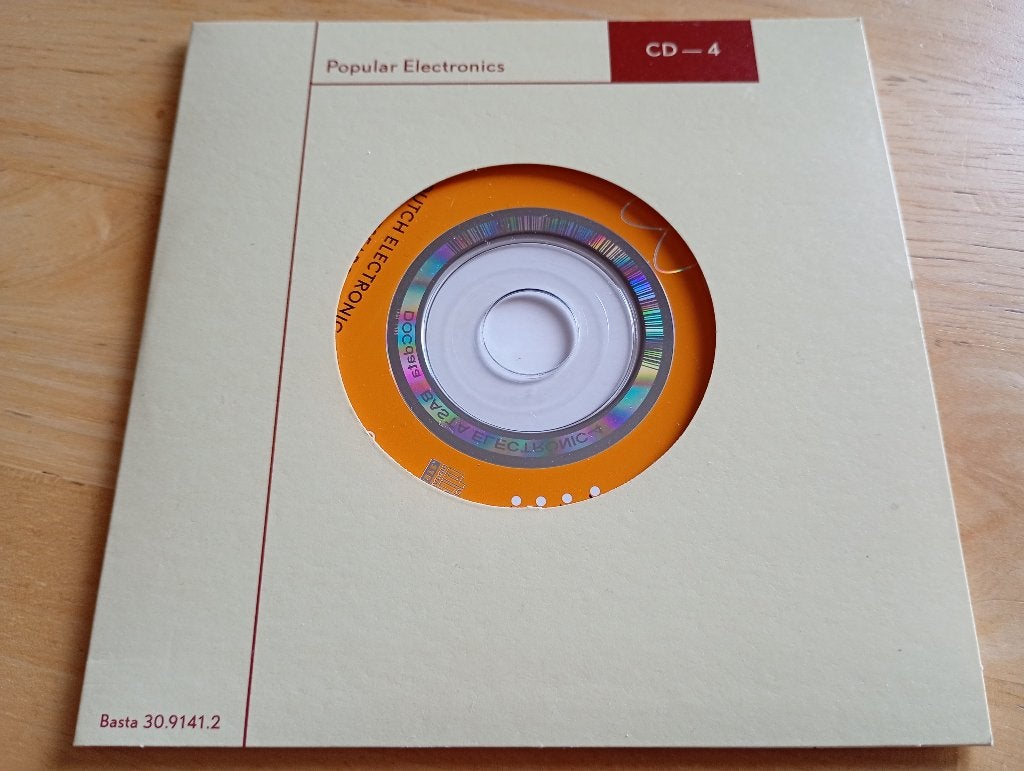 CD Previously Unreleased Material From Popular Electronics, Electronic, Verzenden, Zo goed als nieuw