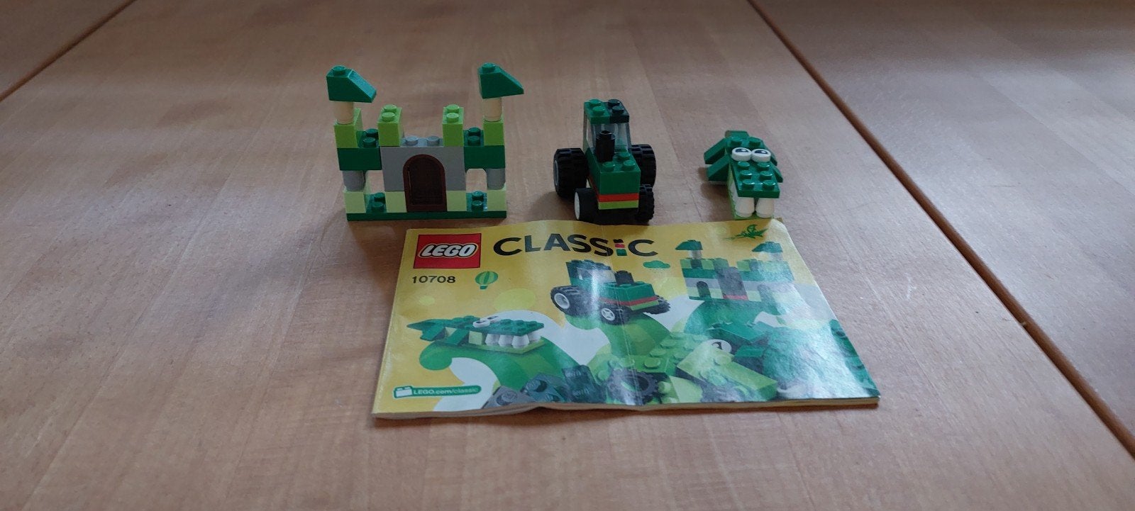Lego Classic set 10708 - Groene Creatieve Doos, Ophalen of Verzenden
