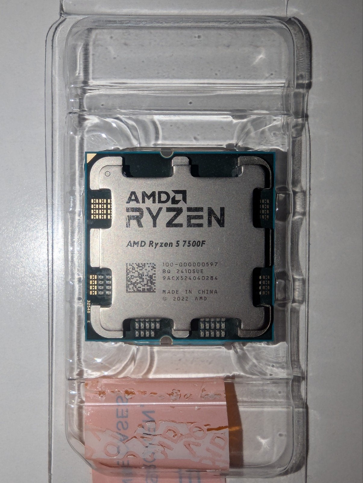 AMD Ryzen 5 7500F processor, Computers en Software, Processors, 6-core, AM5, Zo goed als nieuw, 4 Ghz of meer