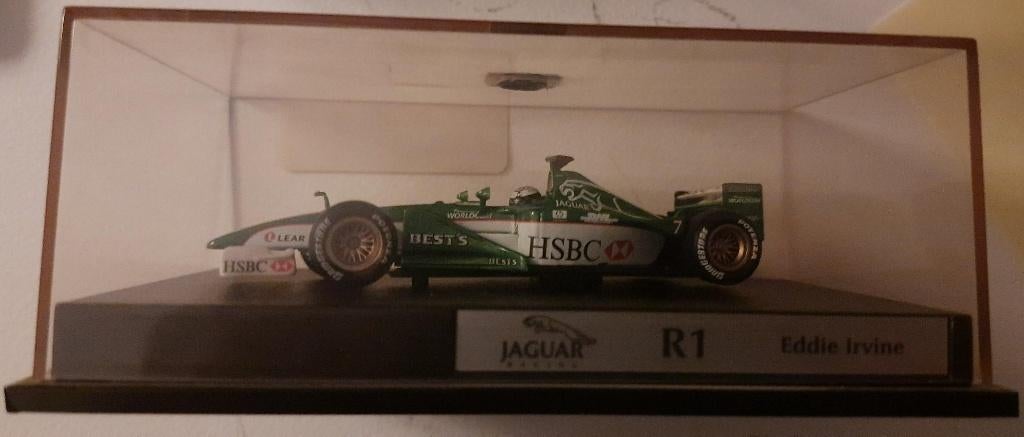 A-13	Jaguar-R1-F1-Eddie Irvine, Ophalen of Verzenden, Nieuw, Auto, Overige merken