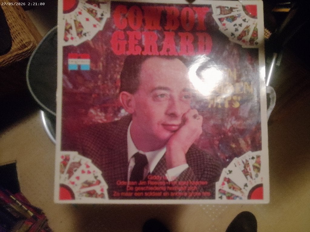 Lp Cowboy Gerard - Z'n gouden hits, Gebruikt, Ophalen of Verzenden, 1970 - 1979, Levenslied of Smartlap