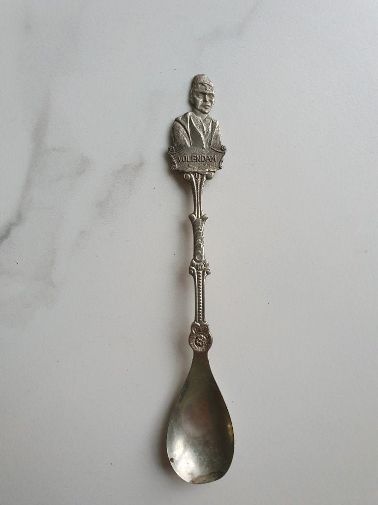 lepeltje  Volendam - Klederdracht, Antiek en Kunst, Ophalen of Verzenden