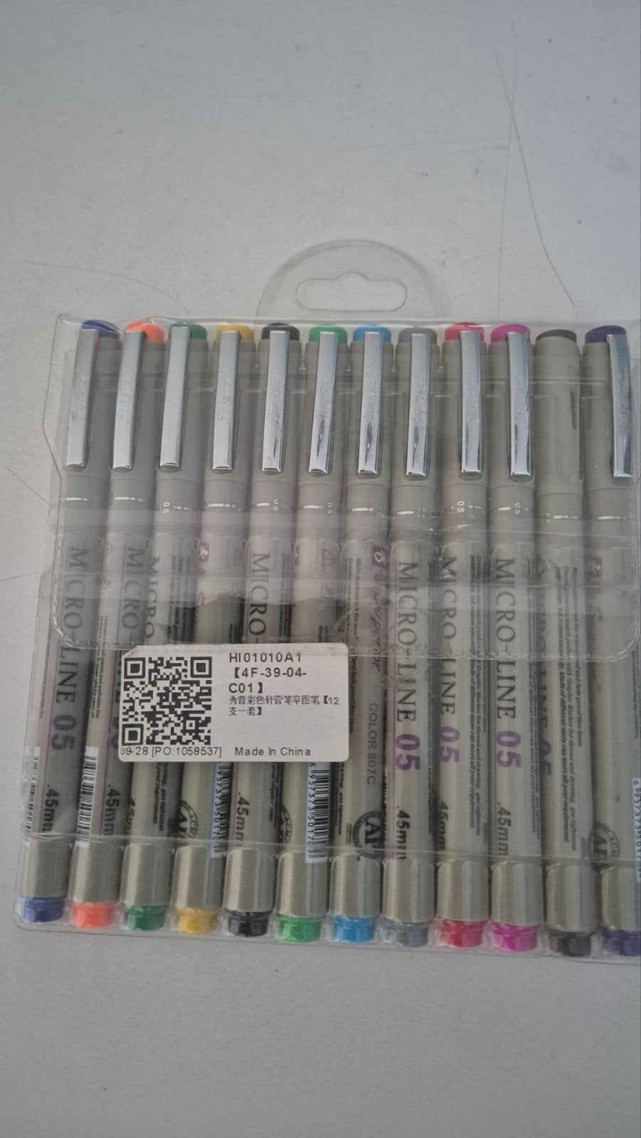micro liners/fineliners, Verzenden, Gebruikt, Potlood of Stift