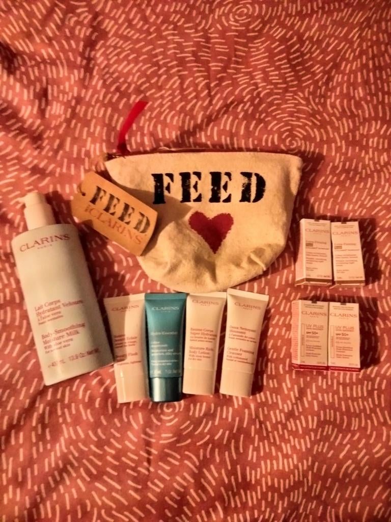 Pakket Clarins, Ophalen of Verzenden, Nieuw, Bad & Douche