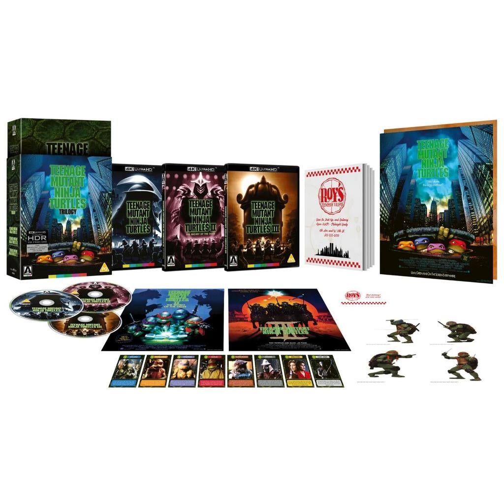 Teenage Mutant Ninja Turtles Trilogy 4K UHD Blu-Ray UK Seal, Cd's en Dvd's, Blu-ray, Ophalen of Verzenden, Nieuw in verpakking