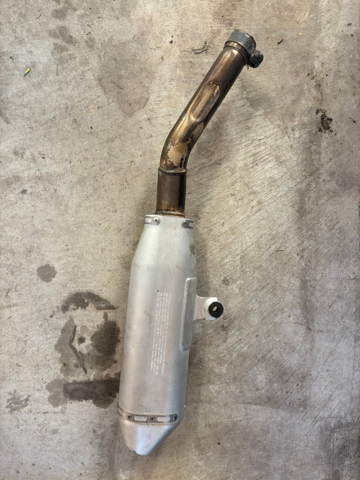 Suzuki RMZ 250 Uitlaat - Gebruikt, Motoren, Ophalen of Verzenden, Gebruikt