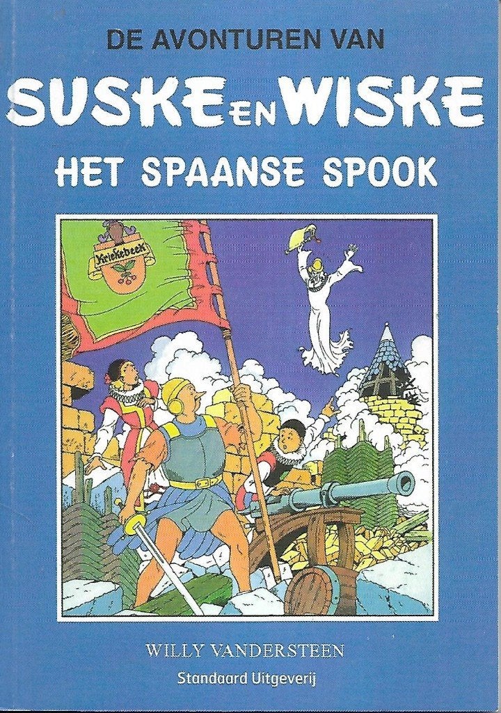 Suske en Wiske - Het Spaanse spook (pocket), Eén stripboek, Ophalen of Verzenden, Zo goed als nieuw