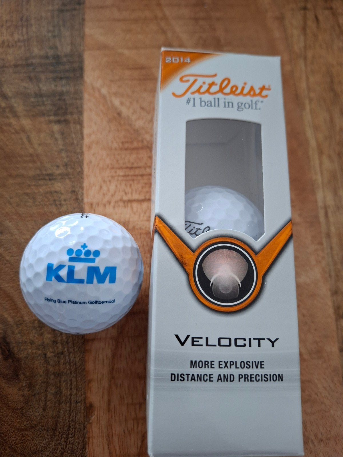 KLM golfballen 3 stuks, Ophalen, Dartbord
