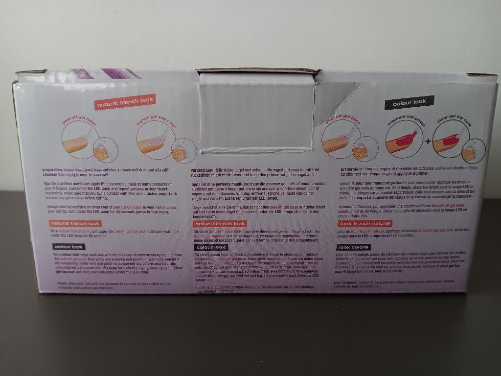 Essence LED nagellamp Gel Nails at Home, Ophalen of Verzenden, Gebruikt, Hand- en Voetverzorging