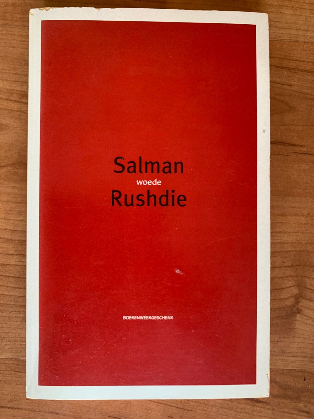 Salman Rushdie Woede, Boeken, Boekenweekgeschenken, Ophalen of Verzenden, Zo goed als nieuw
