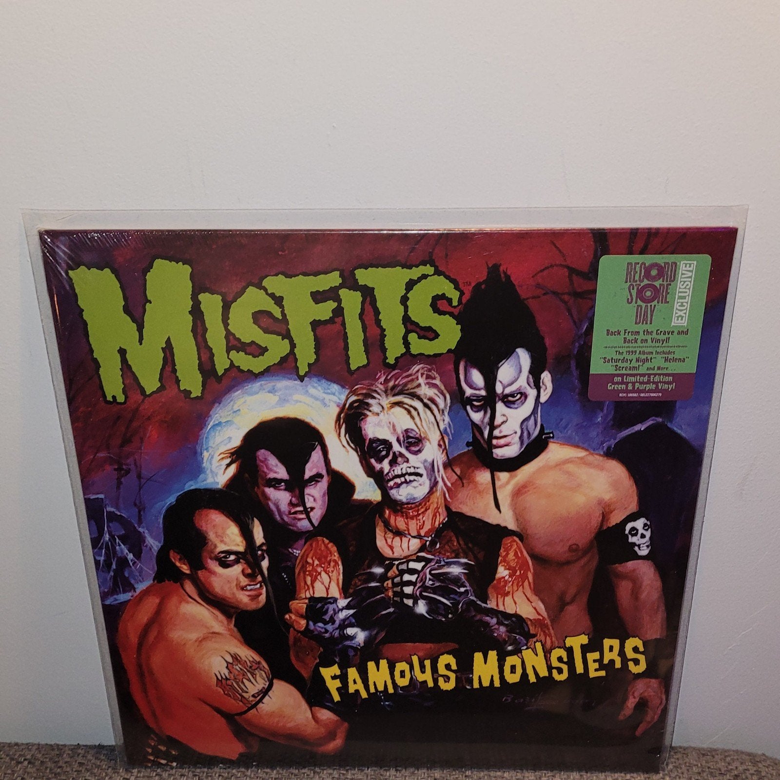 Misfits - Famous Monsters LP, Limited edition, 1990 - 1999, Ophalen of Verzenden, 12 inch