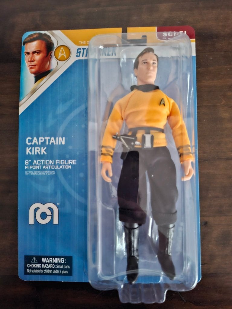 Star Trek Mego Kirk, Verzamelen, Ophalen of Verzenden, Zo goed als nieuw