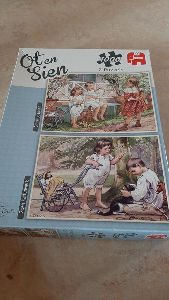 Ot en sien, Ophalen of Verzenden, 500 t/m 1500 stukjes, Gebruikt, Legpuzzel