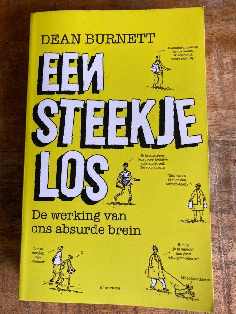 Een-steekje-los de werking van ons absurde brein boek hersen, Boeken, Partijen en Verzamelingen, Ophalen of Verzenden, Zo goed als nieuw