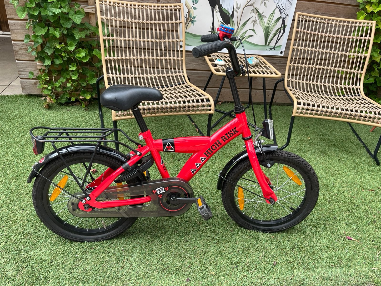 Kinderfiets, Fietsen en Brommers, Fietsen | Kinderfietsjes, Ophalen, Gebruikt, Terugtraprem, 16 tot 20 inch