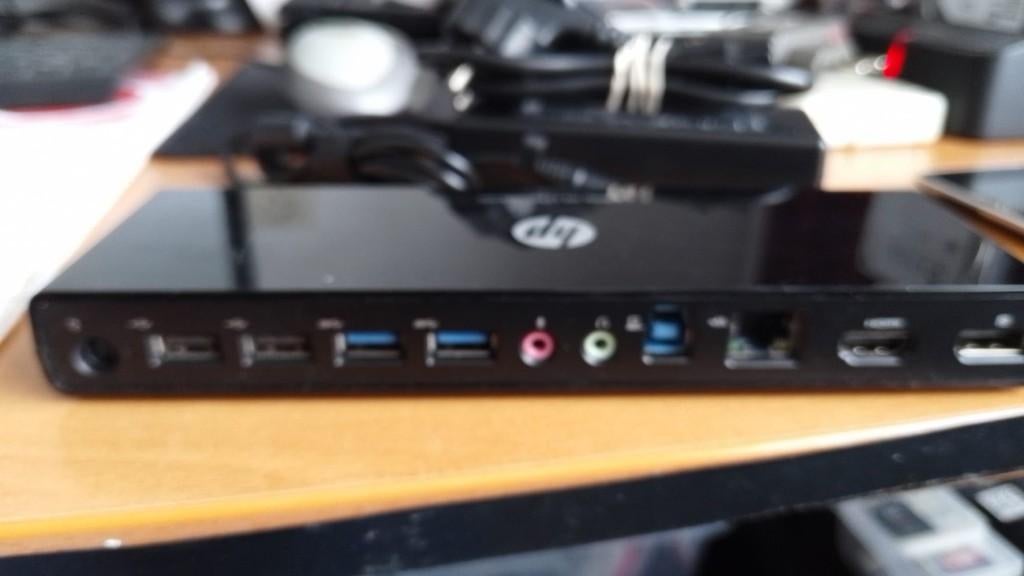 HP 3005PR USB 3.0 PORT REPLICATOR, Verzenden, Gebruikt, Docking station, Hp