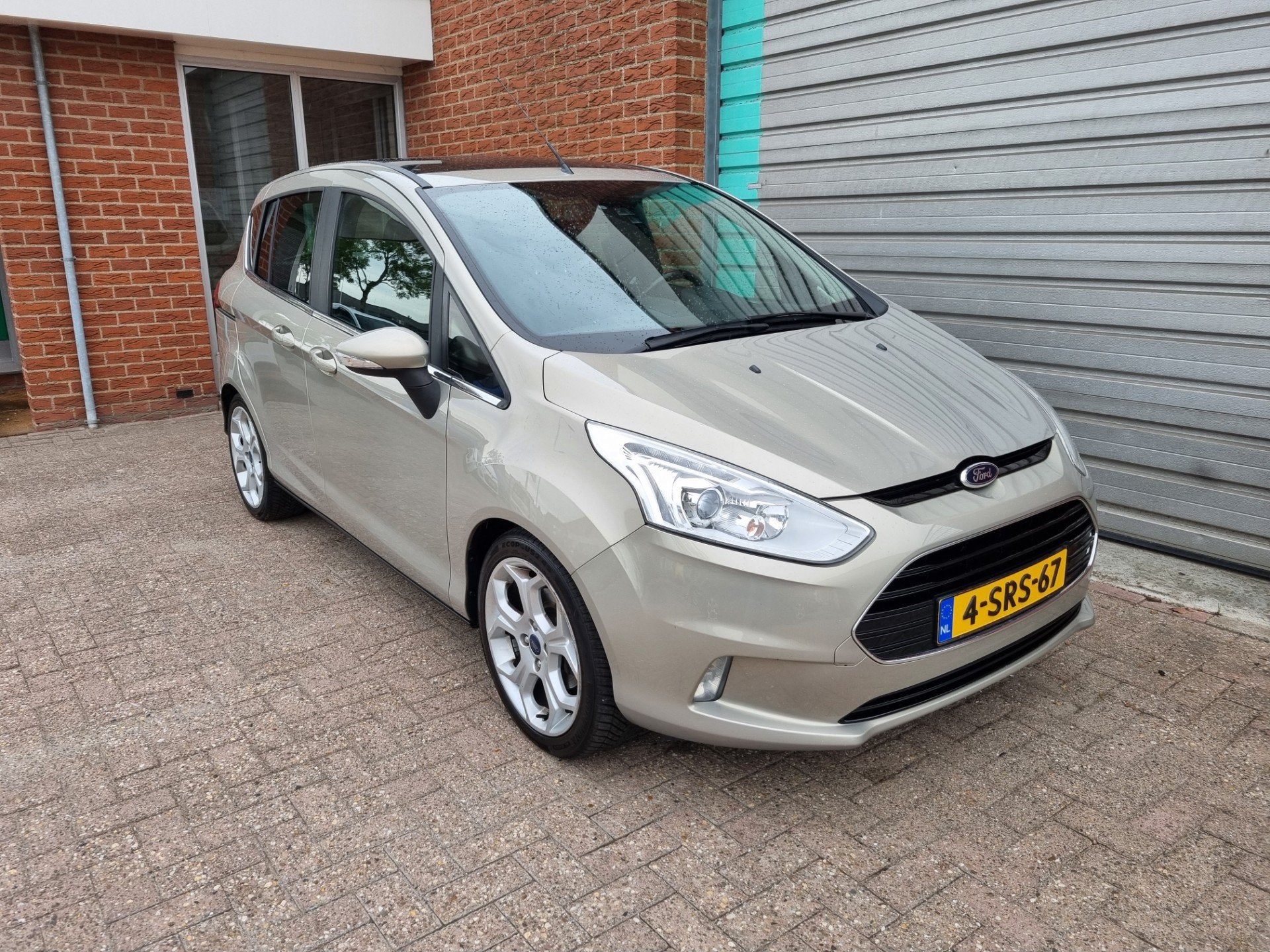 Ford B-Max 1.0 EcoBoost Titanium Bj:2013 NAP!, Auto's, Euro 5, Gebruikt, 750 kg, Origineel Nederlands