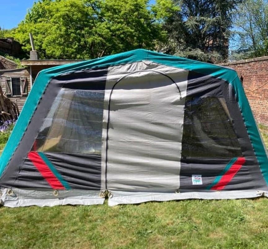 Grote familie tent gezinstent, Ophalen, Zo goed als nieuw, Meer dan 6