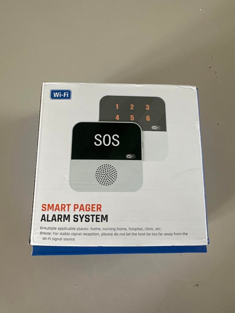 Smart Pager Alarmsysteem Wi-Fi, Nieuw, Ophalen of Verzenden, Compleet systeem, Overige soorten
