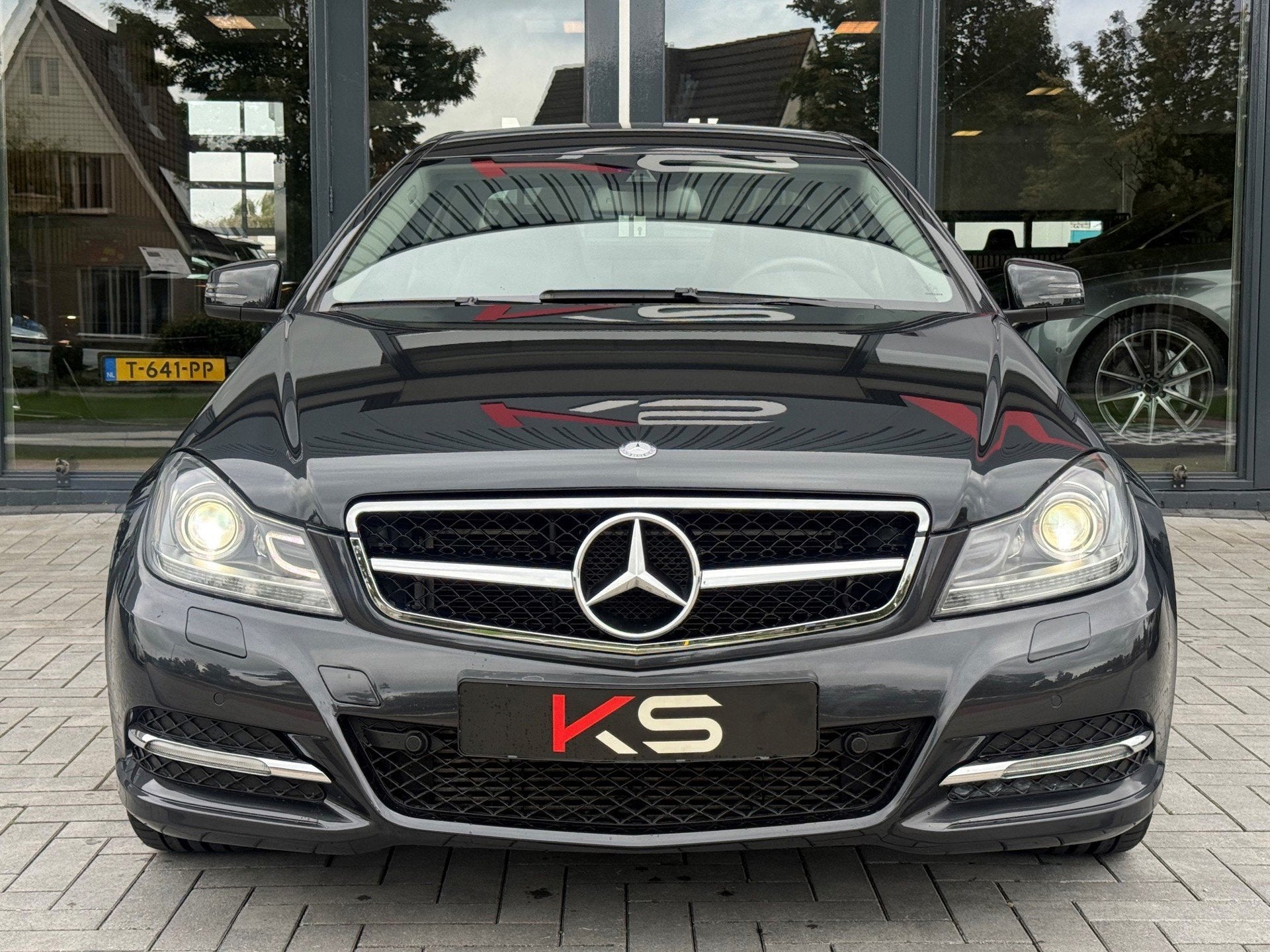 Mercedes-Benz C-klasse Coupé 180 Ambition 18inch AMG Automa, Auto's, Automaat, Achterwielaandrijving, Gebruikt, 4 stoelen