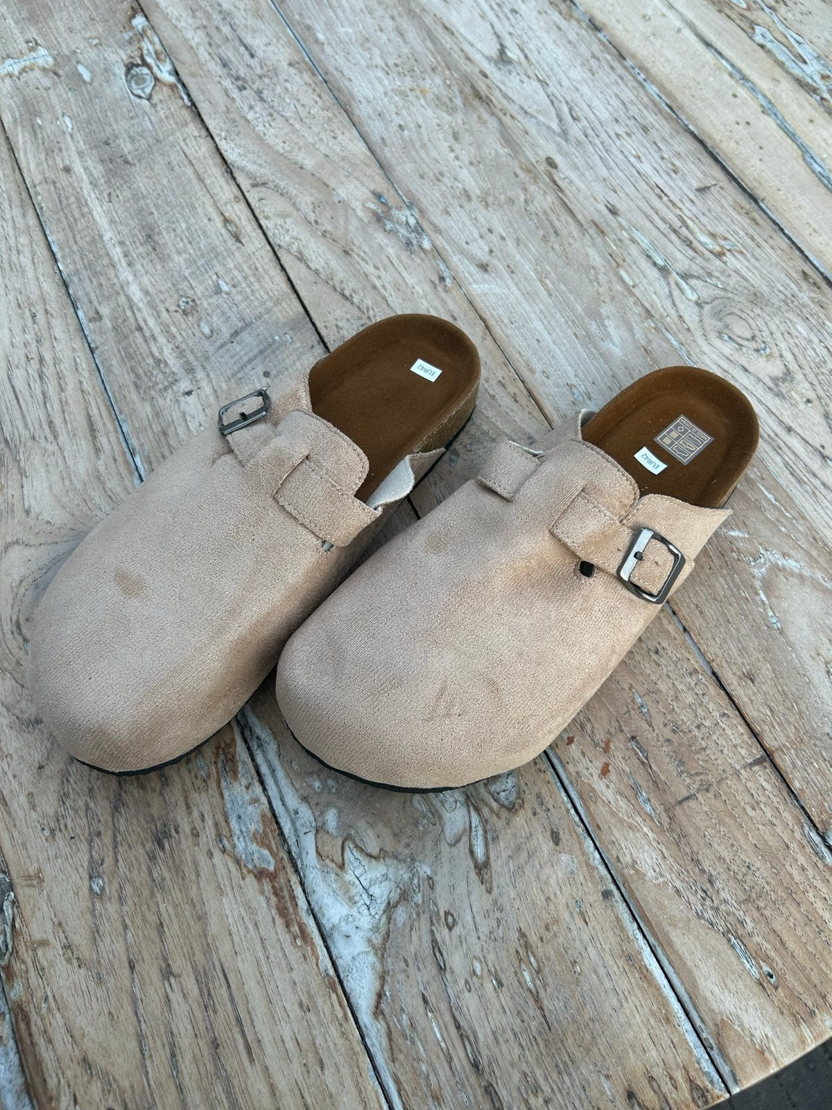 Nieuwe SHEIN Instappers - Maat 42, Ophalen of Verzenden, Nieuw, Beige, Instappers