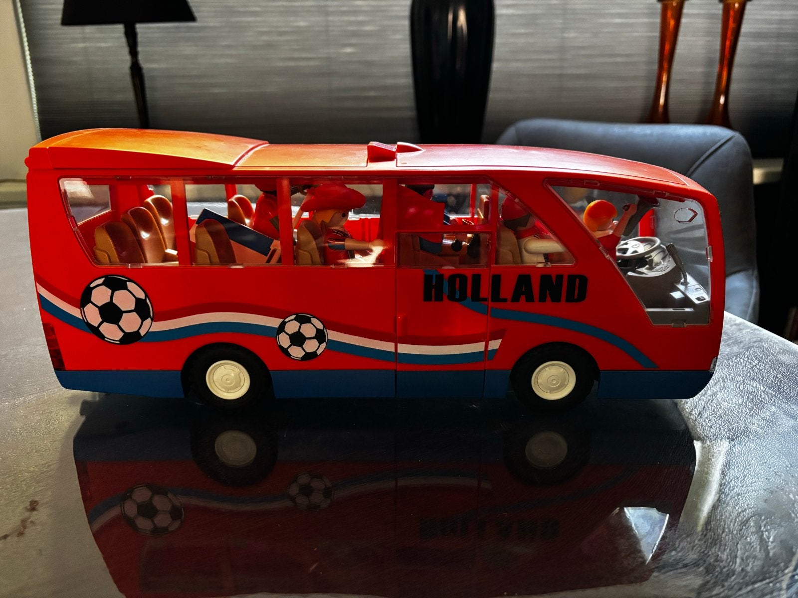 Playmobil 5025 Supportersbus Oranje, Kinderen en Baby's, Speelgoed | Speelgoedvoertuigen, Ophalen of Verzenden, Nieuw