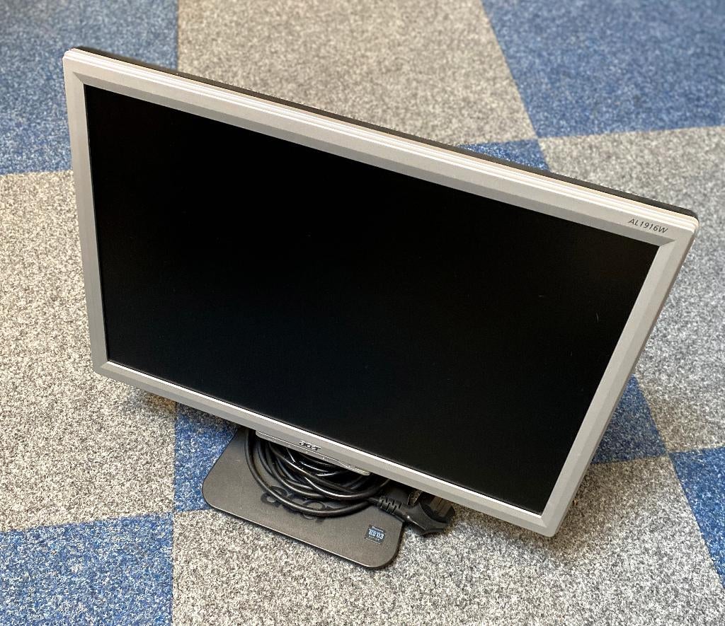 Acer AL 1916W monitor, Computers en Software, Monitoren, Ophalen, Full HD, Zo goed als nieuw, 60 Hz of minder