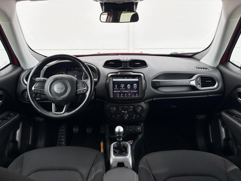 Jeep Renegade 1.0T Limited / Airco (automatisch) / Cruise co, Auto's, Voorwielaandrijving, Stof, Origineel Nederlands, Bedrijf
