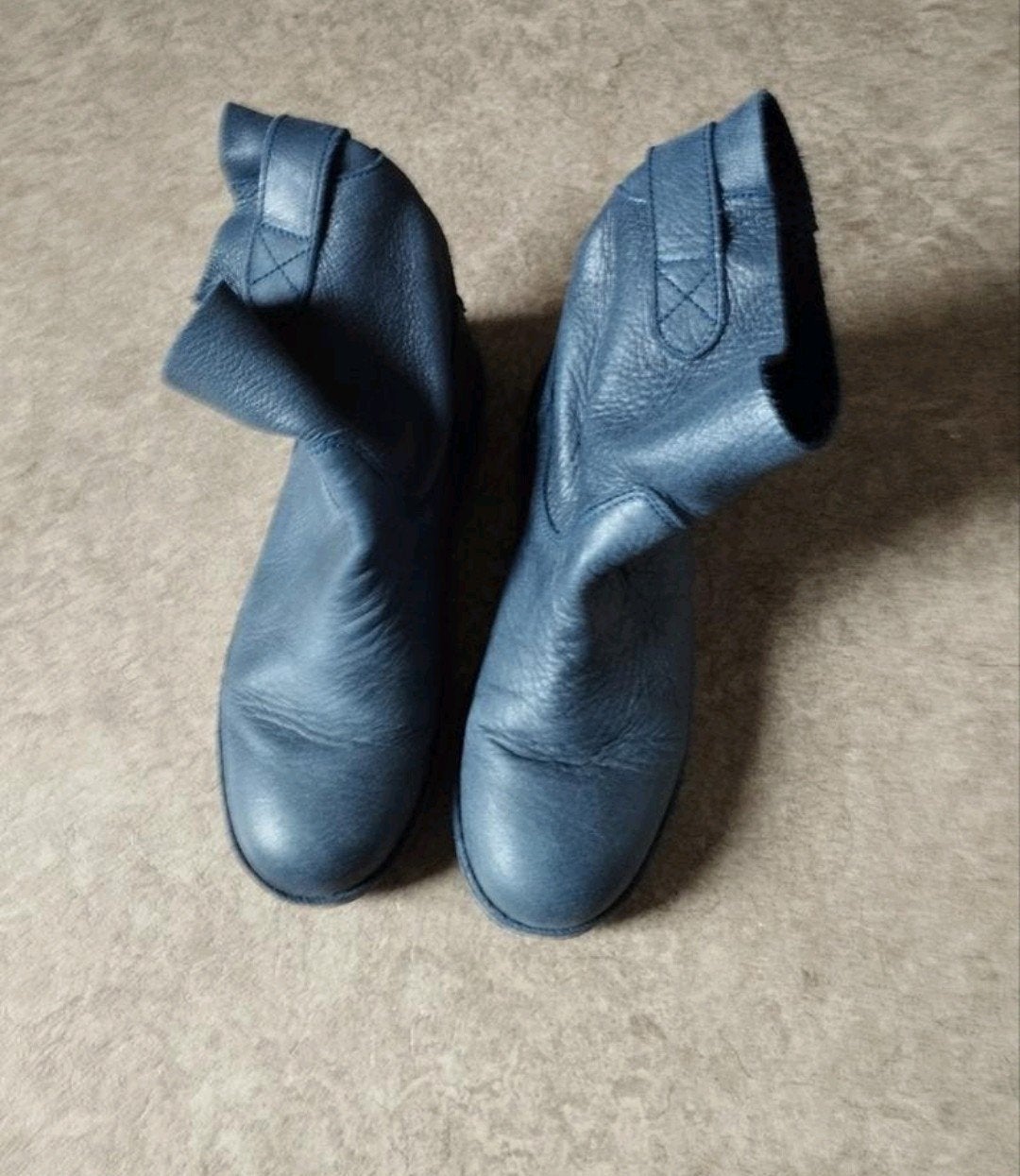 Shabbies Amsterdam leren laarzen - Maat 39, Kleding | Dames, Schoenen, Shabbies Amsterdam, Blauw, Lage of Enkellaarzen, Ophalen of Verzenden