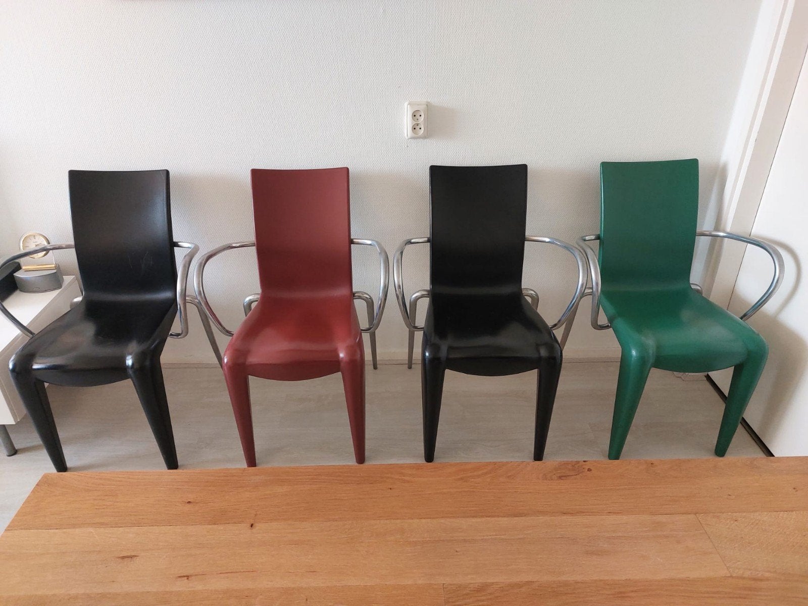 phillip starck VITRA  stoelen, Ophalen, Gebruikt, Vier