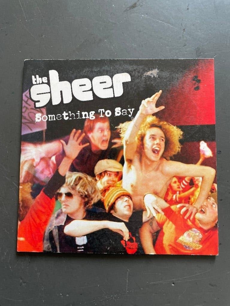 CD Something to Say the Sheer, Verzenden, Zo goed als nieuw, Single, Poprock