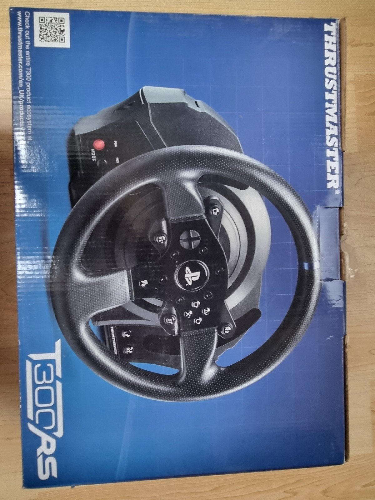 Thrustmaster T300RS racestuur met pedalen (PS5/PS4/PC), Spelcomputers en Games, Ophalen of Verzenden, Zo goed als nieuw, Stuur of Pedalen