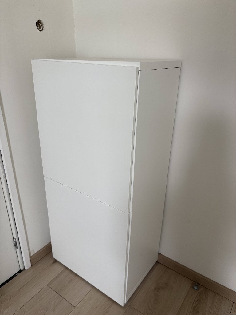 BESTÅ Kast met deuren - BESTÅ Cabinet with doors, Huis en Inrichting, Ophalen, 1 of 2 laden, 100 tot 150 cm, 50 tot 100 cm
