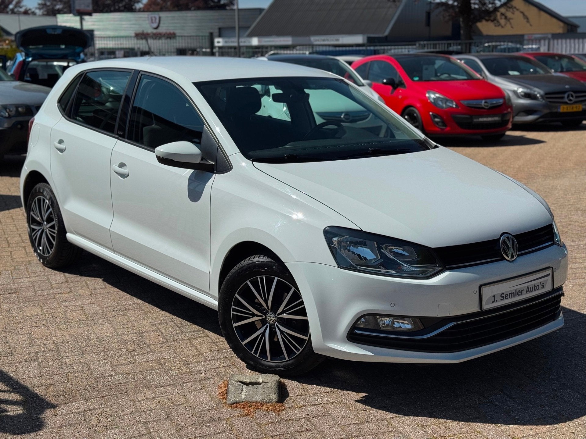 Volkswagen Polo 1.2 TSI ALL STAR NAVIGATIE PDC CRUISE CTRL M, Auto's, Volkswagen, Gebruikt, Wit, Origineel Nederlands, Bedrijf
