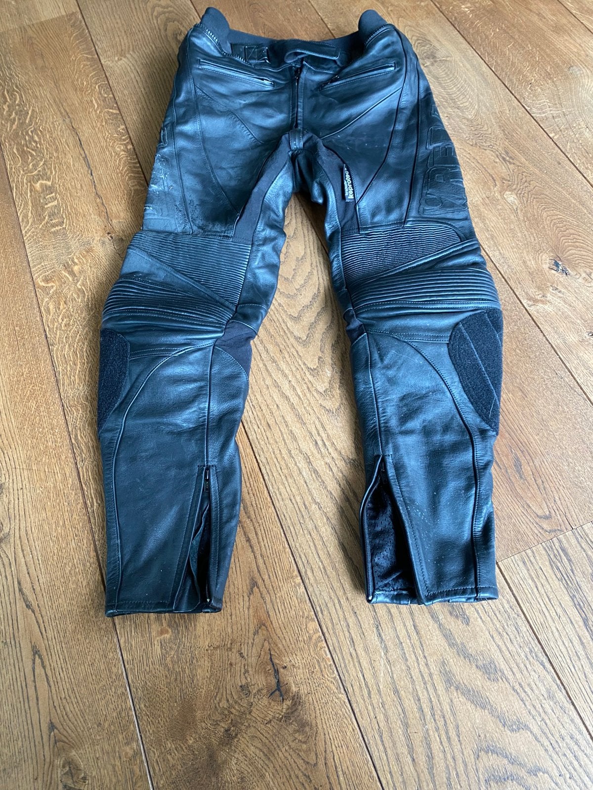 Leren motorbroek, Ophalen, Tweedehands, Broek | leer