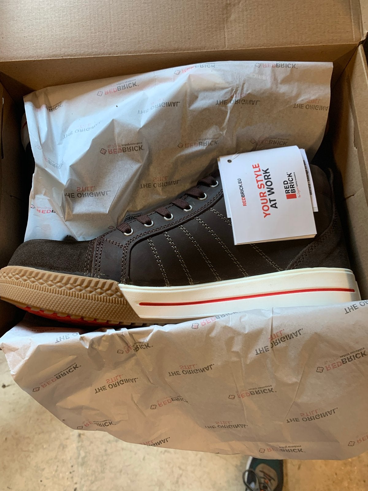 Nieuwe Redbrick werkschoenen maat 45, Ophalen of Verzenden, Nieuw