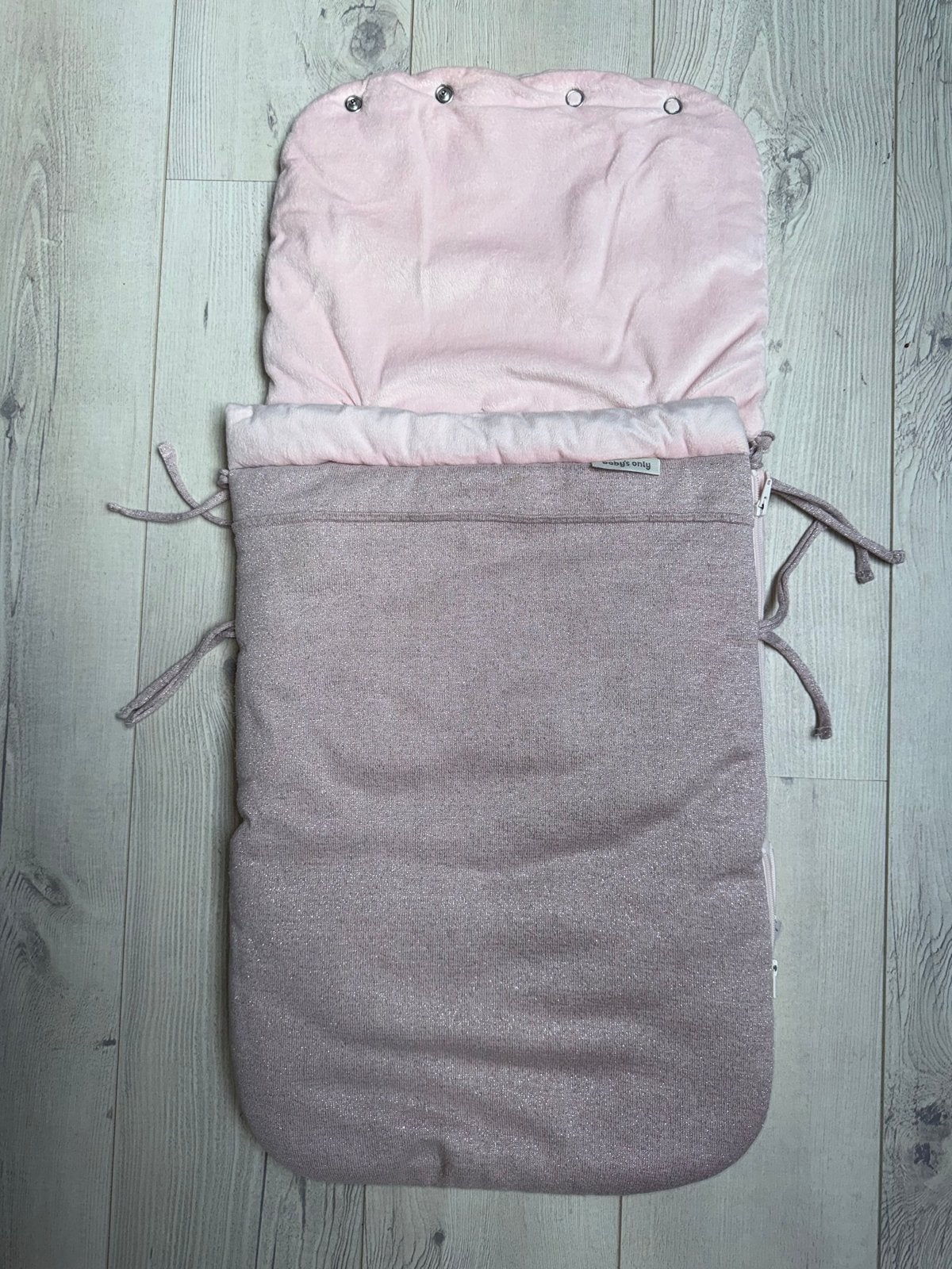 Voetenzak baby's only roze mêlee, Ophalen, Zo goed als nieuw, Overige merken