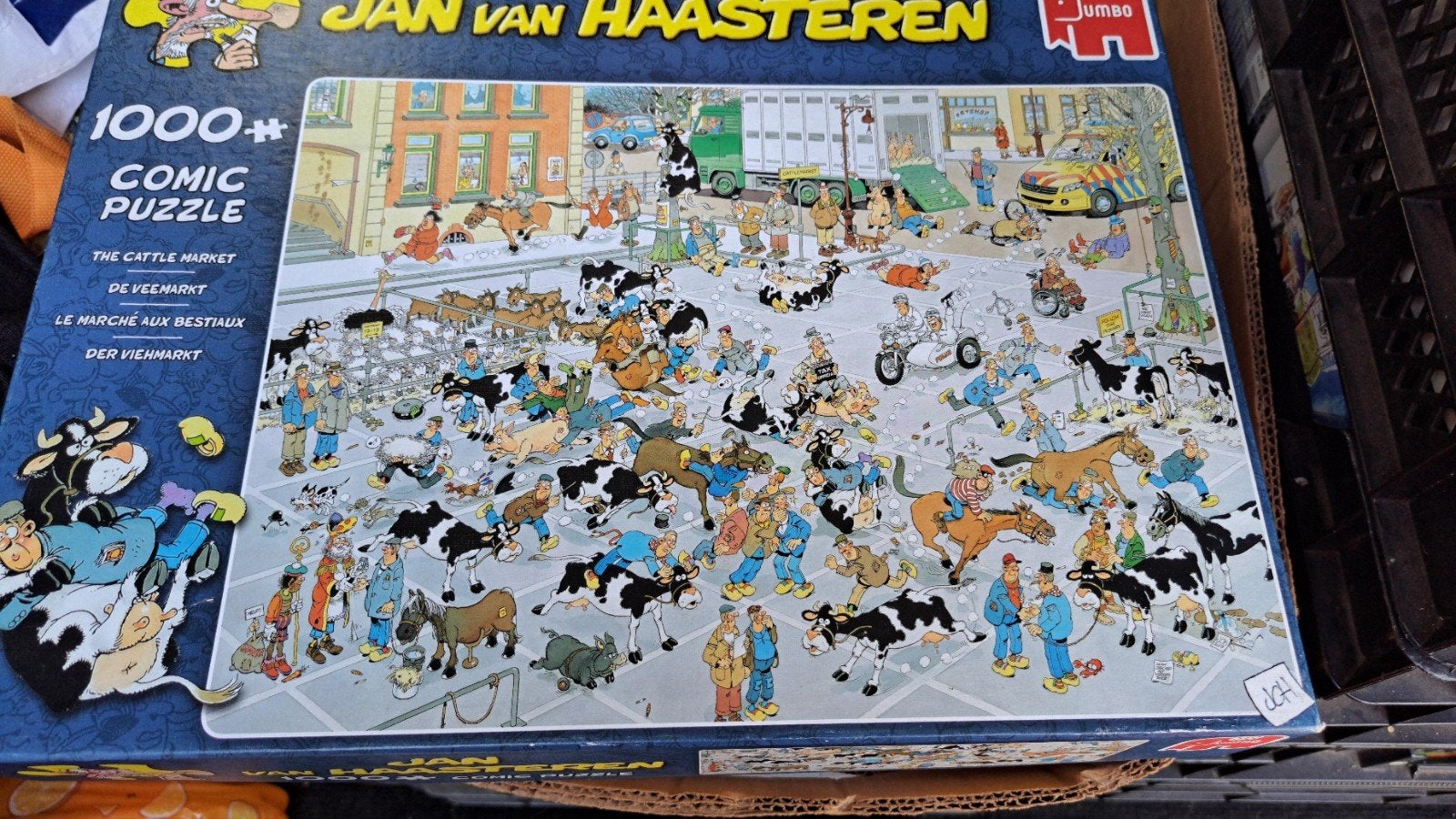 jan van haasteren puzzels, Ophalen of Verzenden, 500 t/m 1500 stukjes, Gebruikt