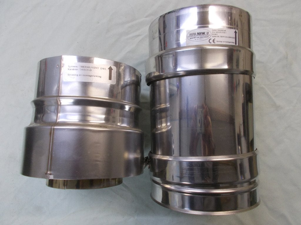 Thermovent dubbelwandige rookgasafvoer, Ophalen, Gebruikt, Gas, Overige soorten