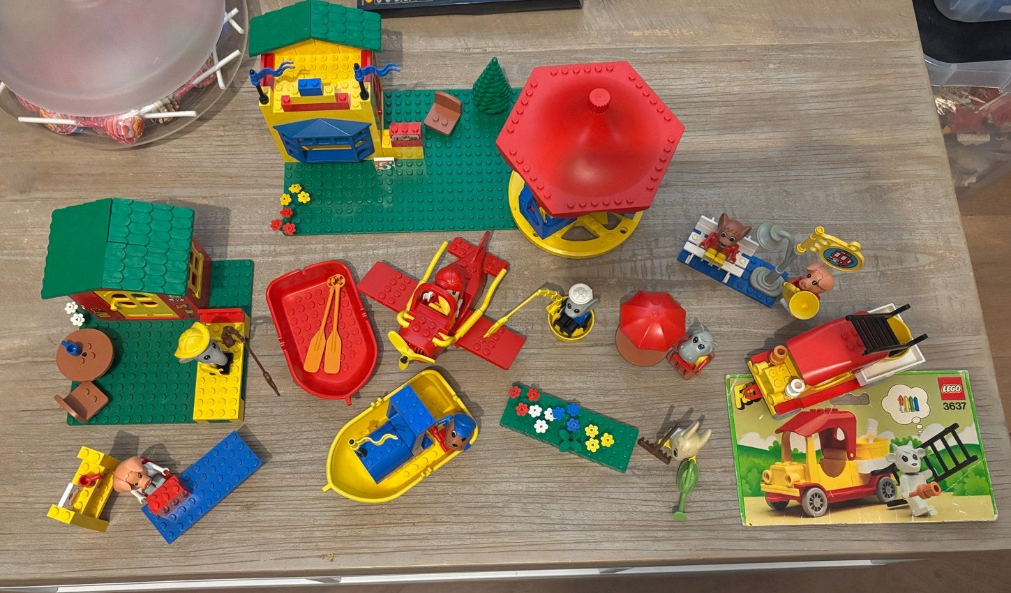 Grote verzameling Lego Fabuland sets en figuren, Gebruikt, Lego, Ophalen of Verzenden, Inclusief minifiguren