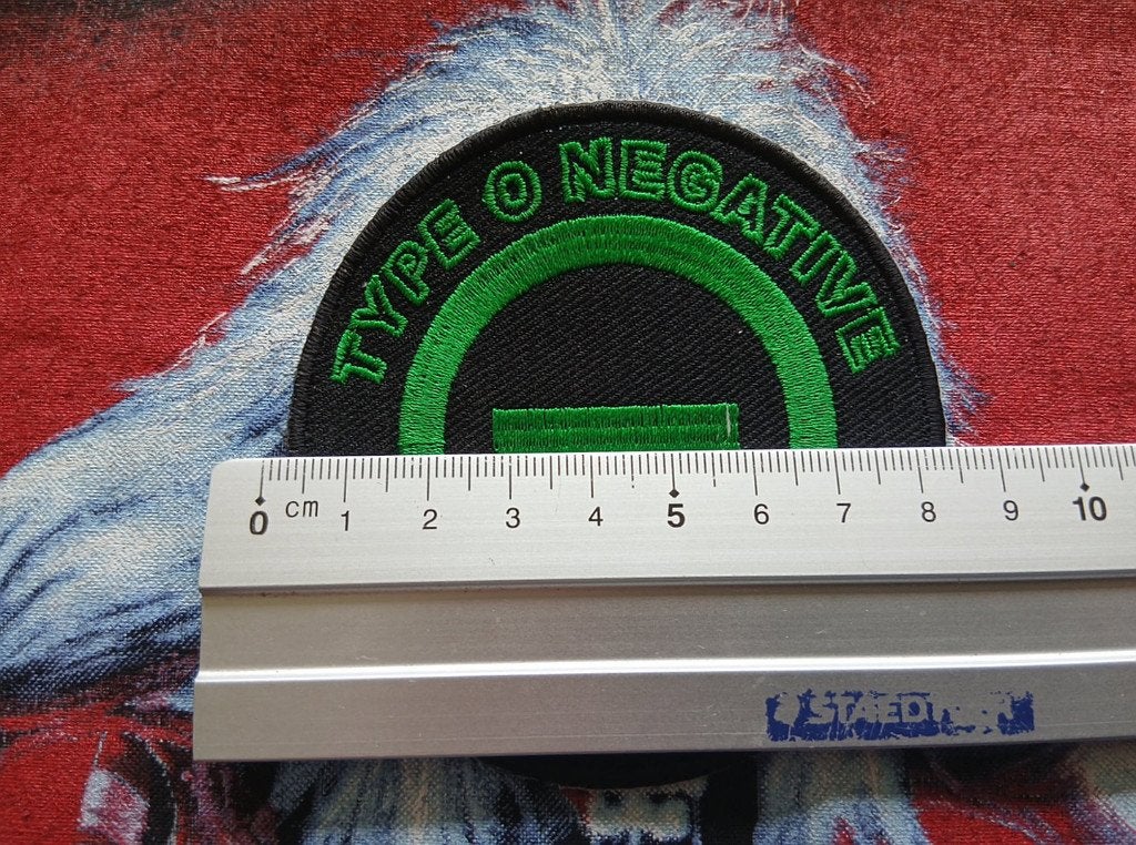 Type O negative mooie brothers in blood 8.5 cm patch t87, Ophalen of Verzenden, Nieuw, Kleding
