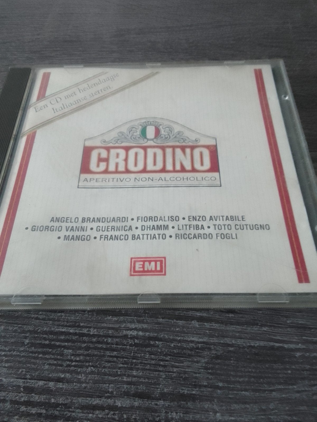 Crodino Aperitivo Non-Alcoholico CD - Italiaanse Sterren, Ophalen, Gebruikt, Verzamelalbum