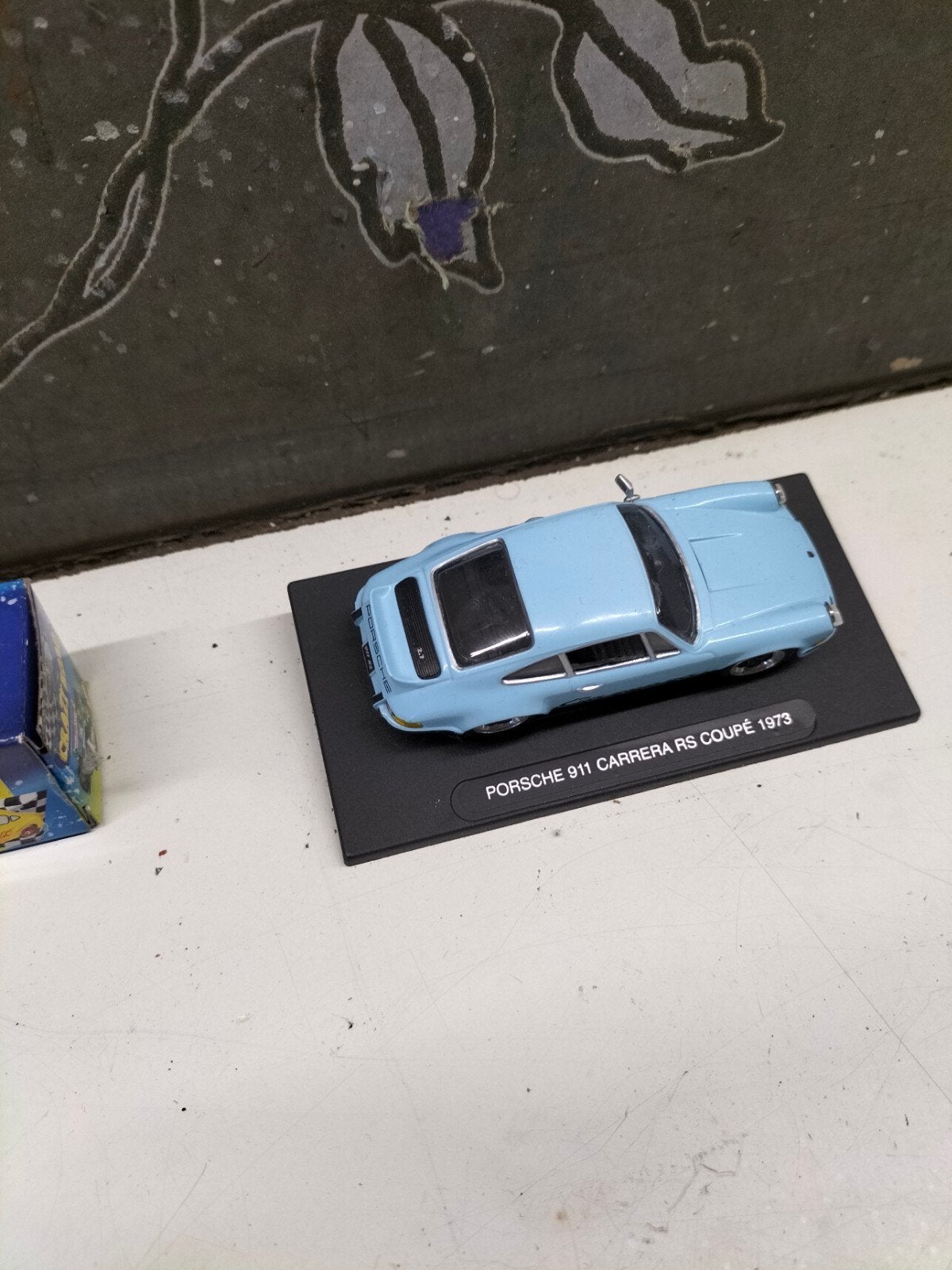 Porsche 911 Carrera RS Coupé 1973 modelauto, Ophalen of Verzenden, Zo goed als nieuw, Auto, Overige merken