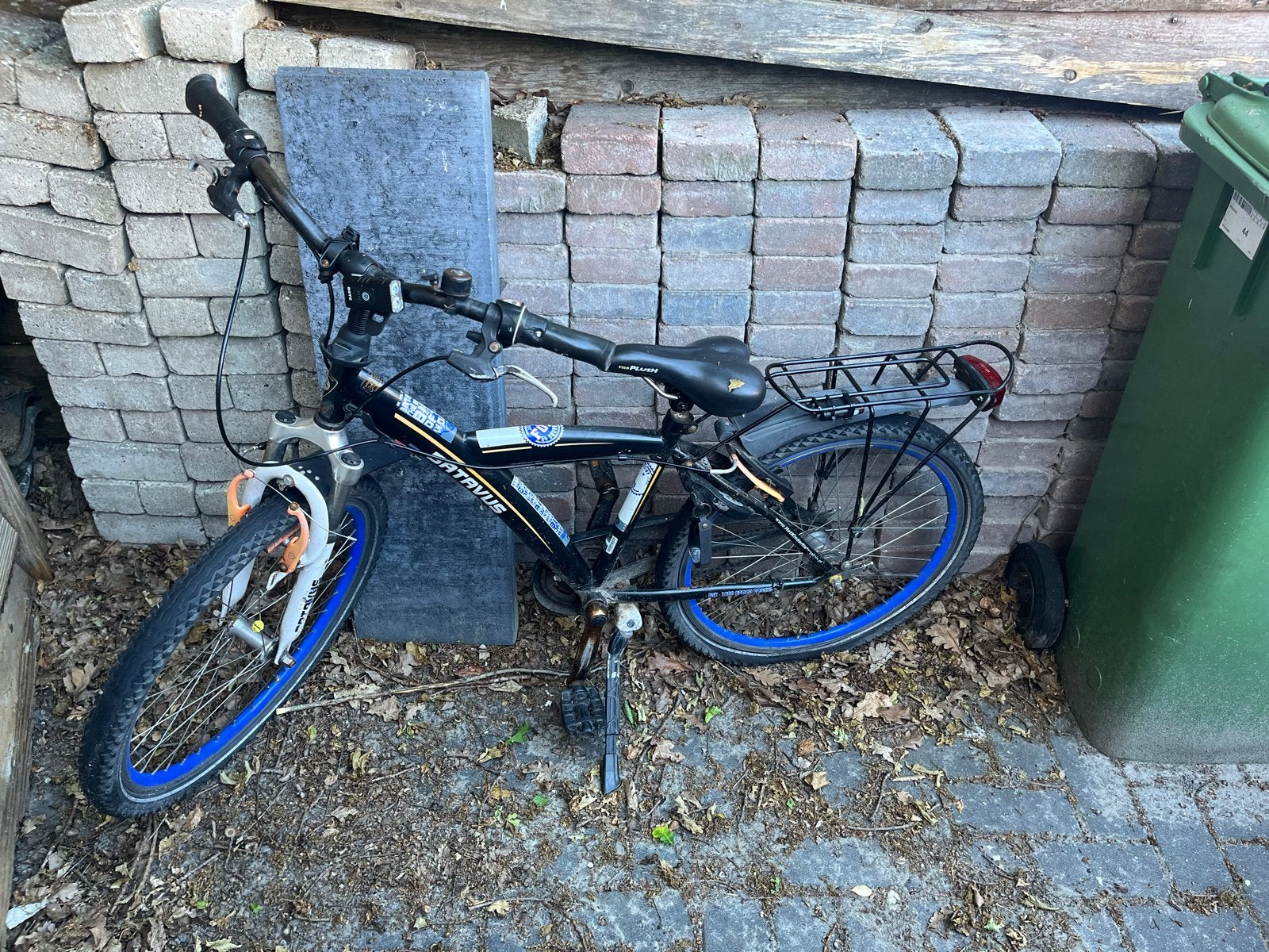 Batavus Mountainbike - Zwart met blauwe accenten, Ophalen of Verzenden, Gebruikt, 26 inch of meer, Versnellingen