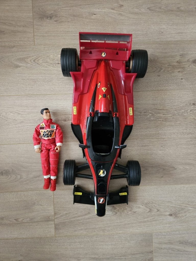Vintage Hasbro Action Man Formule 1 Auto (Jaren 90), Ophalen of Verzenden, Gebruikt