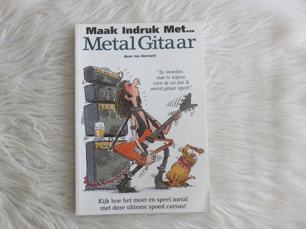 Maak indruk met ... Metal Gitaar, Ophalen of Verzenden, Gelezen, Artiest