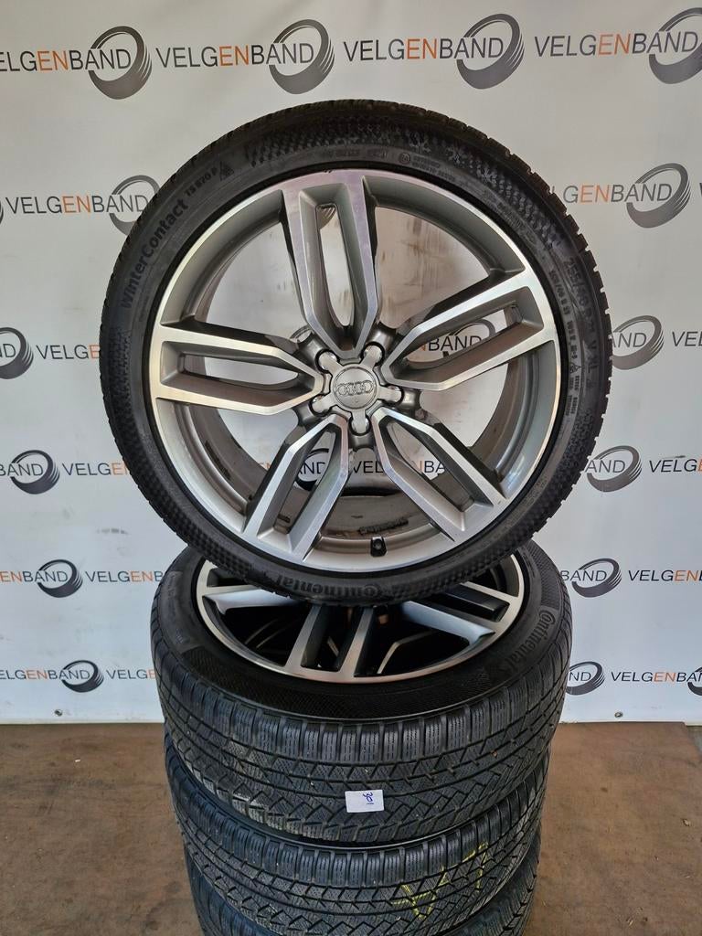 Winterset Audi Q5 SQ5 Q4 255 40 21 5x112 66.5 S line RS, Gebruikt, 255 mm, ., Banden en Velgen