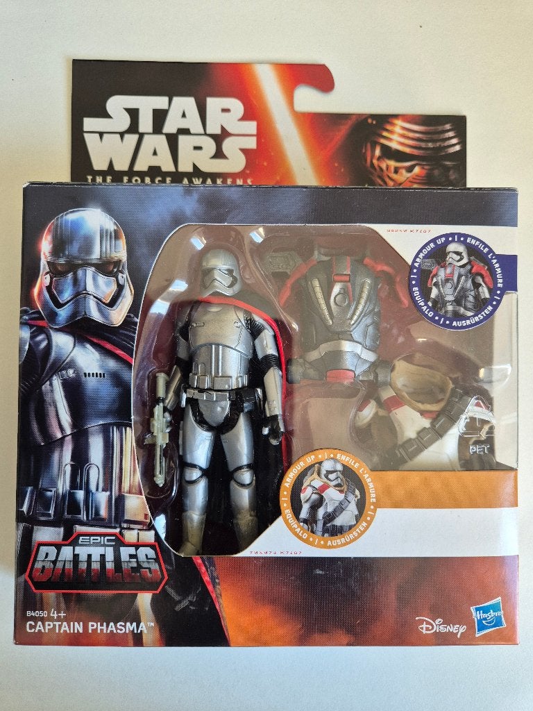 Star Wars TFA Captain Phasma Epic Battles Armor Up RU Excl, Verzamelen, Ophalen of Verzenden, Nieuw, Actiefiguurtje